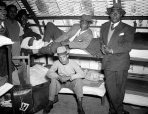New arrivals on the Empire Windrush, June 1948“Clapham Deep”. Originally constructed as a deep air raid shelter, here used as a temporary hostel or reception centre for new arrivals on the Empire Windrush