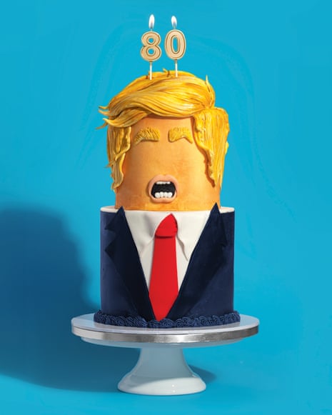 Let him eat cake! Birthday greetings for President Trump as he turns 80 – from Greta Thunberg, Piers Morgan and more | Donald Trump | The Guardian
