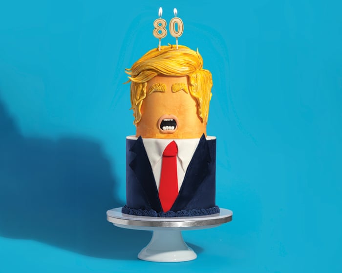 Let him eat cake! Birthday greetings for President Trump as he turns 80 – from Greta Thunberg, Piers Morgan and more