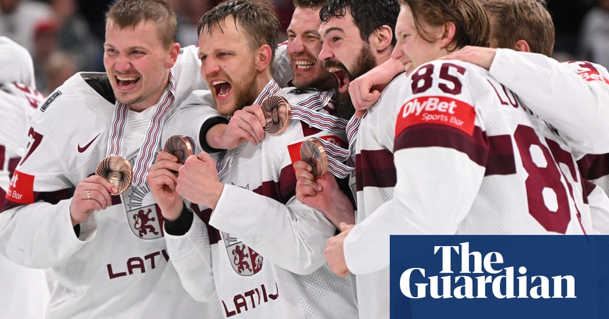 Jubilant Latvians given national holiday after shock ice hockey win over USA