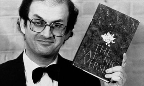 Salman Rushdie, author of The Satanic Verses, in February 1989.