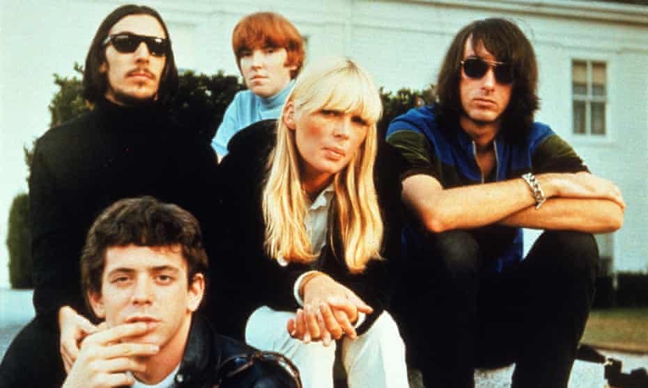 Nico with the Velvet Underground.
