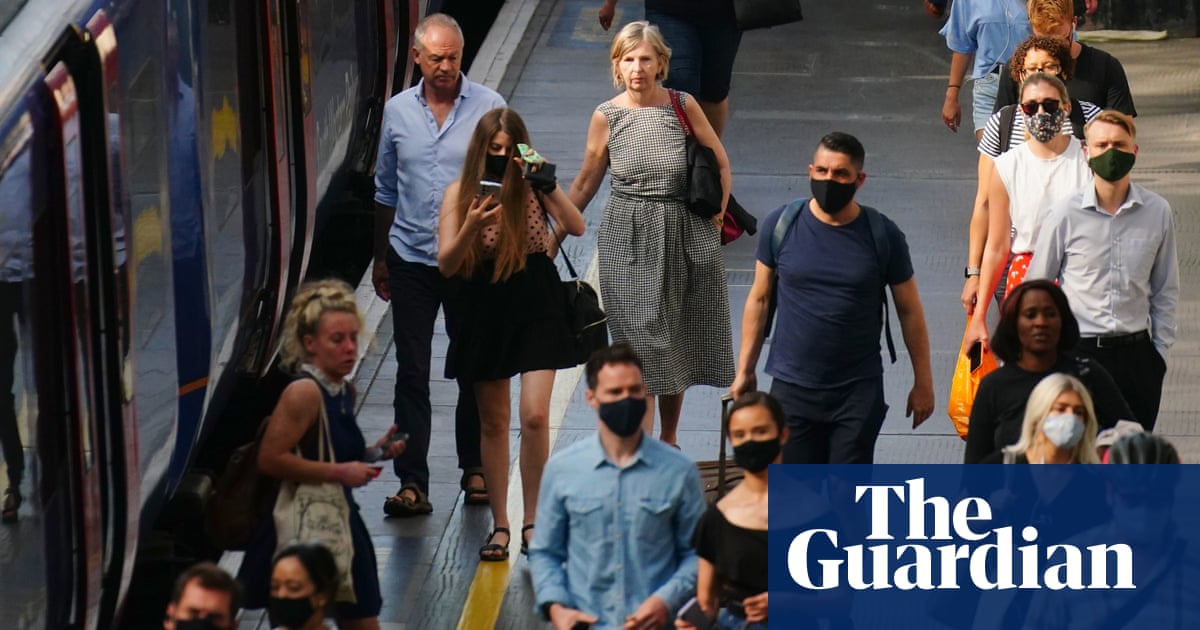 Rail commuting in Great Britain at less than half pre-pandemic level | Rail transport | The Guardian