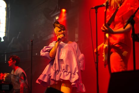 Le Tigre review – fun meets fury in an unmissable feminist pop