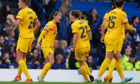 Chelsea v Barcelona: Women’s Champions League semi-final, second leg – live