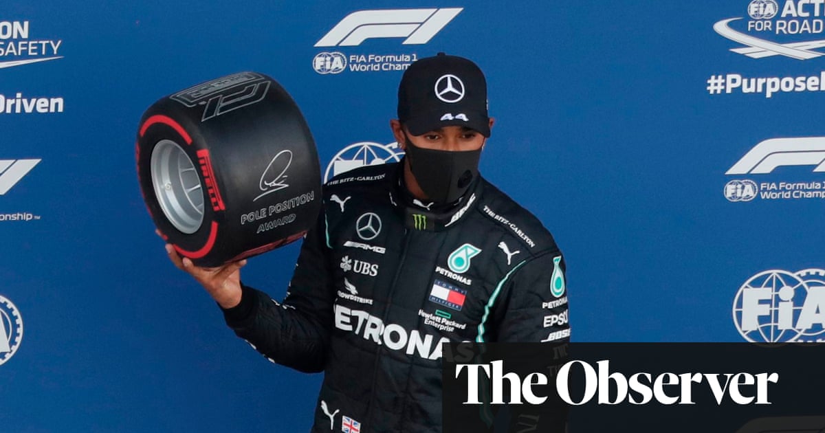 Lewis Hamilton takes Russian F1 GP pole after squeezing into Q3