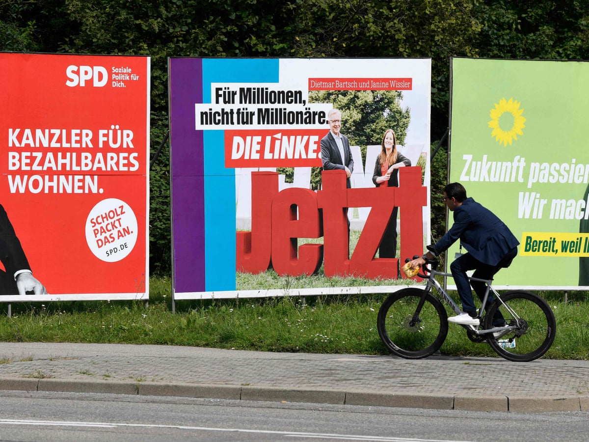 German progressives dare to dream of leftist 'red-green-red' coalition | German election 2021 | The Guardian