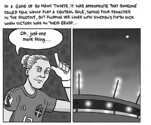David Squires on … the Euro 2025 quarter-finals, panel 4