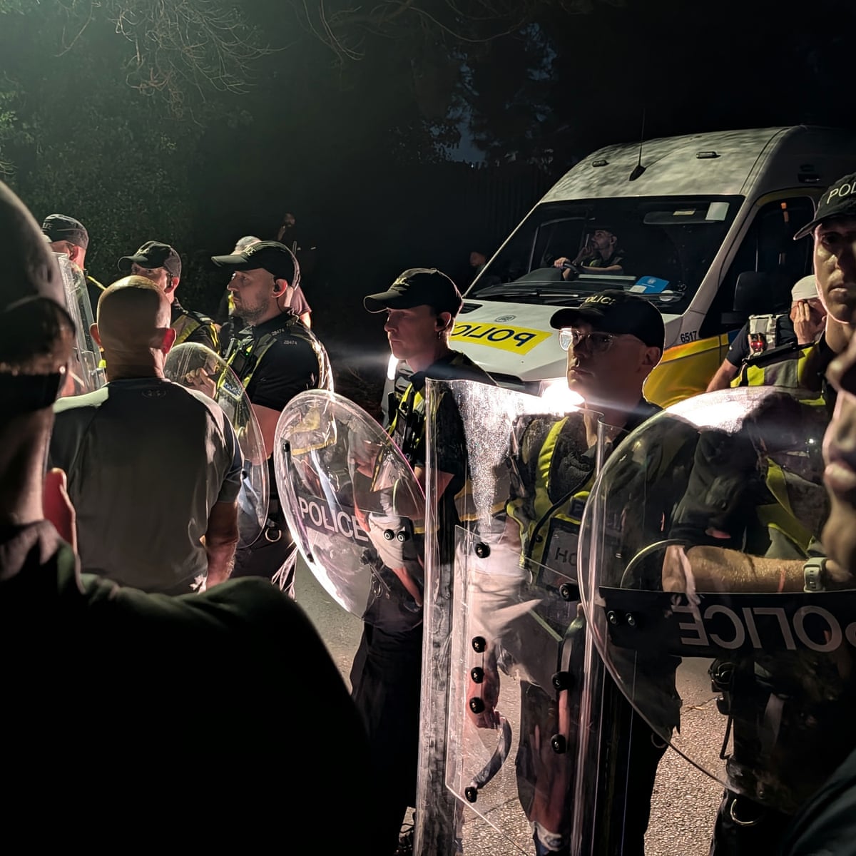 Far-right port protests: police told to improve intelligence gathering