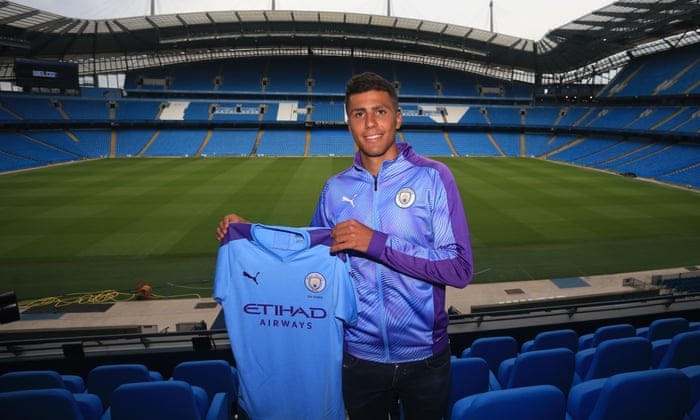 City S New 62 8m Signing Rodri Says Manchester May Be Getting More Blue Football The Guardian