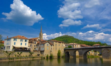 Saint-Antonin-Noble-Val in Tarn-et-Garonne, which is 90km north of Toulouse.