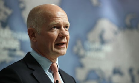 William Hague, one of six former ministers for disabled people who have signed the letter below calling for a remain vote in the EU referendum.