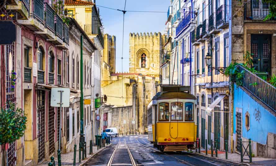 Lisbon, Portugal tram