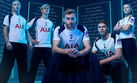 Tottenham players airs successful their all-white location top