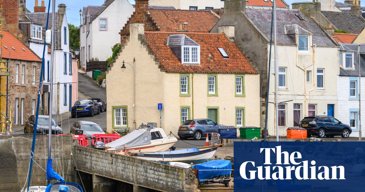 Pastel-coloured homes for sale in England, Scotland and Wales in pictures