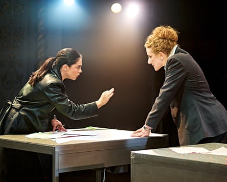 Salazar with Dorothea Myer-Bennett as Williamson.