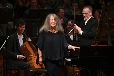 Legendary … Martha Argerich will perform Beethoven’s second piano concerto.