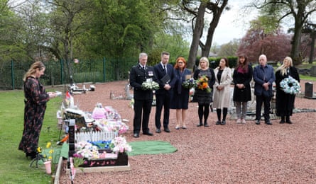 The funeral service for Baby Auckland.