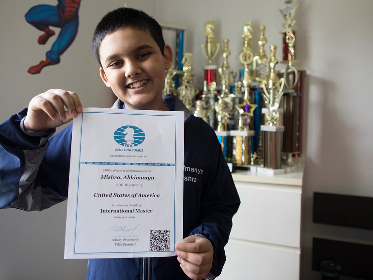 Chess: 12-year-old Abhimanyu Mishra breaks youngest grandmaster ...
