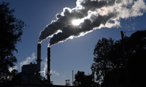 Emissions from a factory