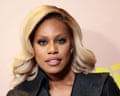 Laverne Cox at a film premiere in New York City.