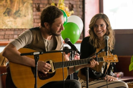 Irresistible … as Desi in Girls, 2012, with Allison Williams.