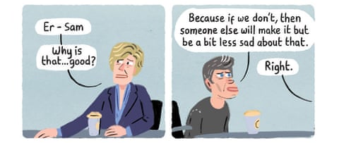 Stephen Collins cartoon on AI, panel 3