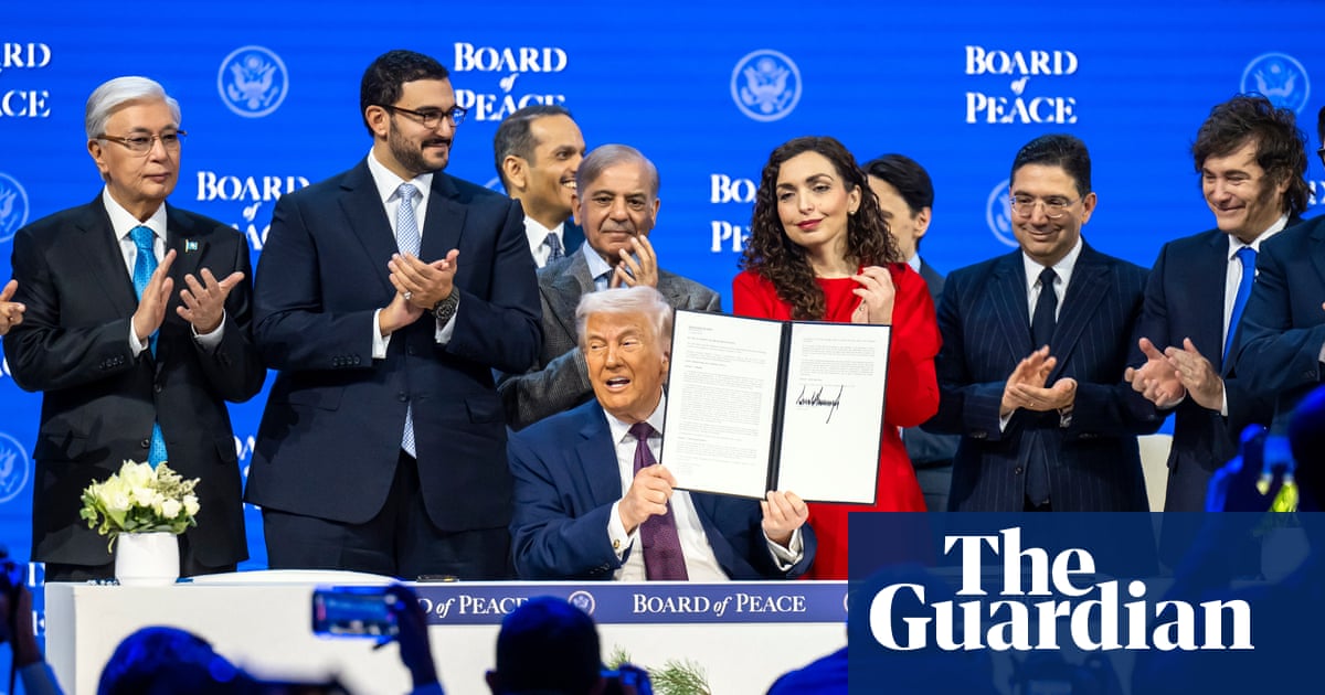 Trump news at a glance: president’s ‘board of peace’ takes shape