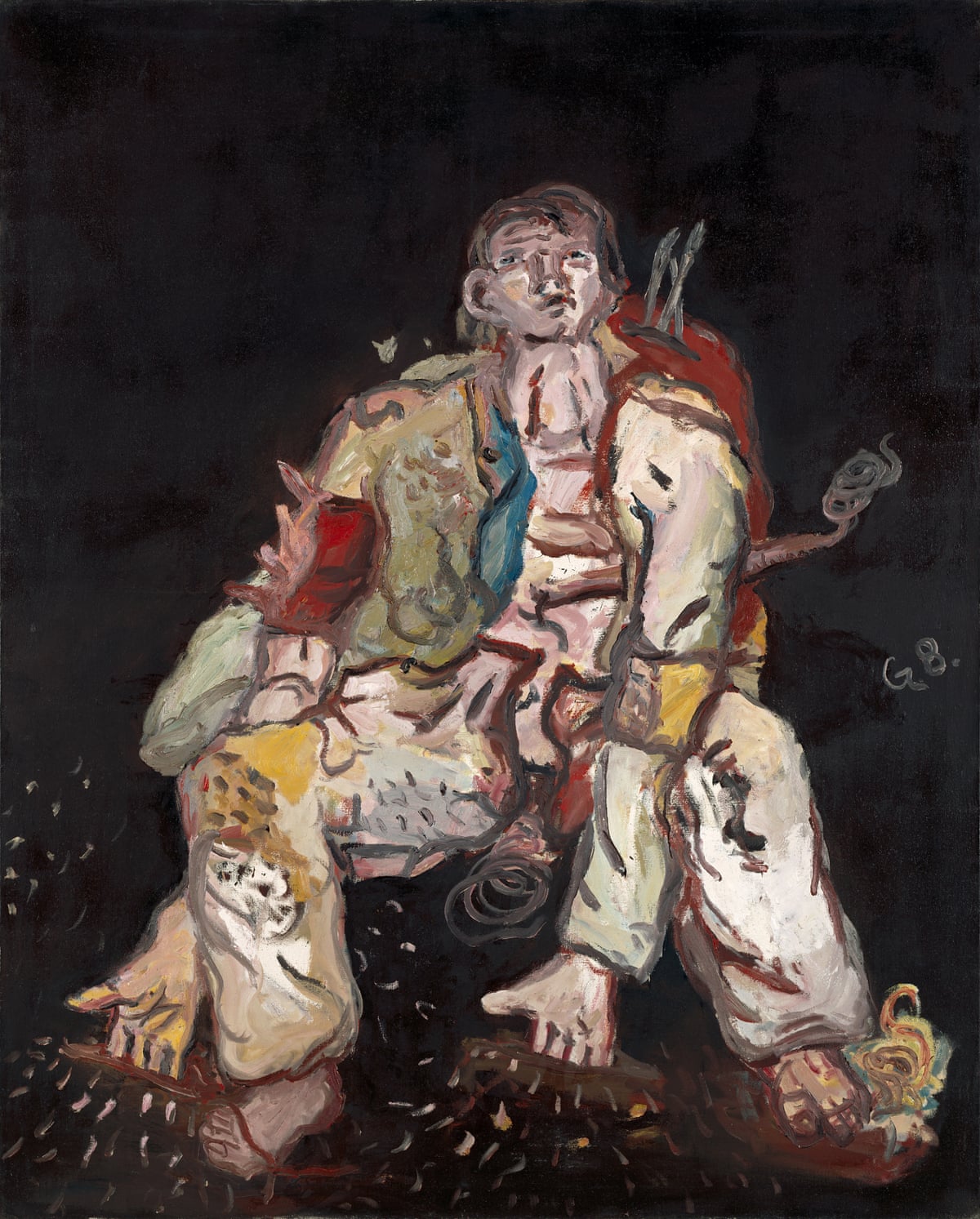 Georg Baselitz, Ein moderner Maler (A Modern Painter), 1966.