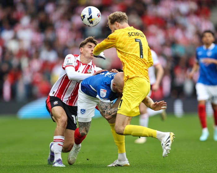 Portsmouth accuse Southampton’s Fellows of trying to injure players in feisty derby