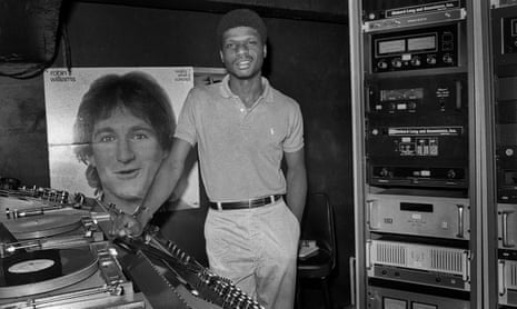 Larry Levan in the DJ booth at Paradise Garage in 1978