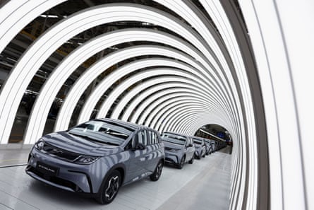 China’s BYD has opened an EV factory in Rayong, Thailand.