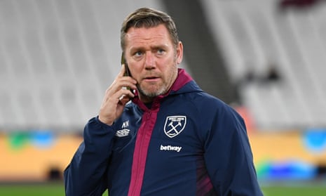 Kevin Nolan makes a call.