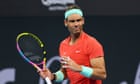 Rafael Nadal's Australian Open return in doubt after injury scare