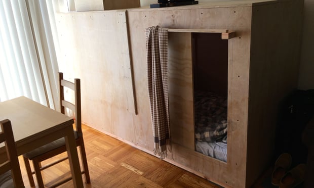 That's what $400 box "bedroom" in San Francisco looks like That's what $400 box "bedroom" in San Francisco looks like