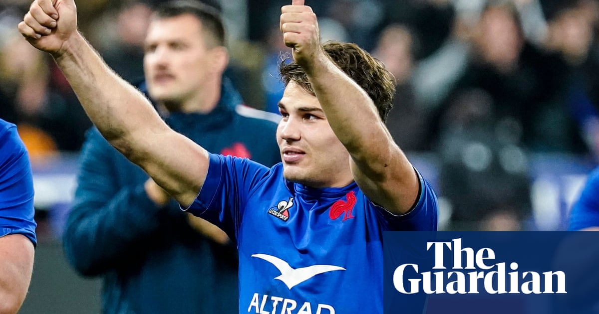 France scrum-half Antoine Dupont is rugby writers’ Personality of the Year
