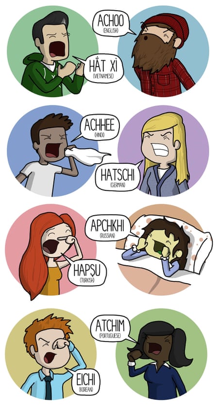 How to sneeze in Japanese. LOL (or, as they say in Indonesia, wkwkwk), Gary Nunn