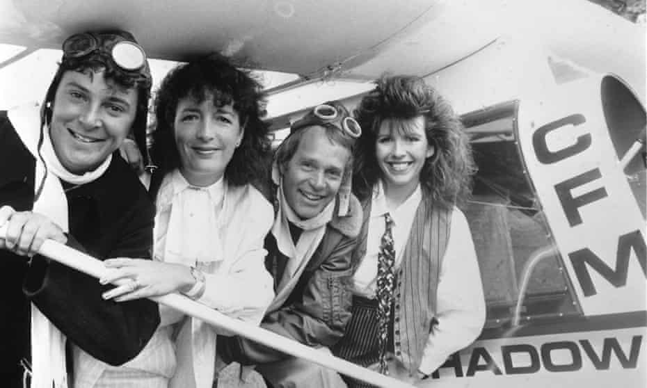 For nostalgia buffs, the Tomorrow’s World team during the show’s heyday, from L-R: Howard Stableford, Judith Hann, Peter Macann and Maggie Philbin.