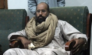 Saif al-Islam in Zintan after his 2011 capture.
