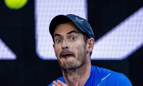 Andy Murray went out in the second round at the Australian Open in Melbourne.
