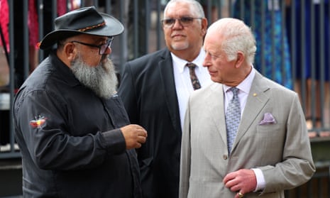 Leon Donovan speaks with King Charles.