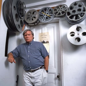 DA Pennebaker in his offices in New York City, 1995.