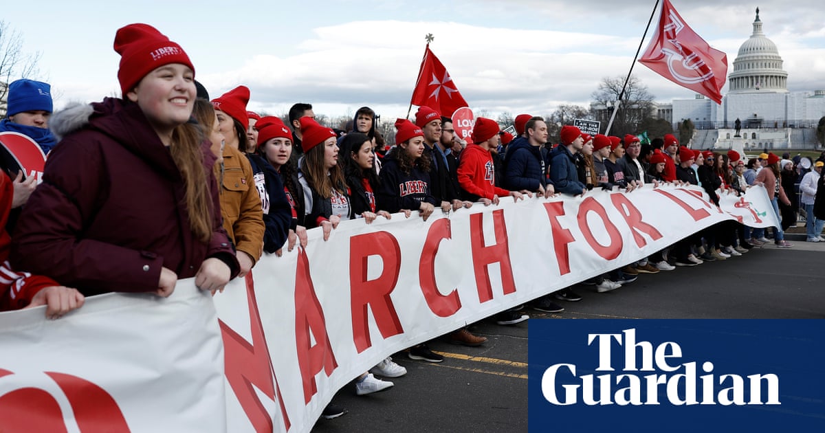 ‘We’re not done’: abortion opponents hold first March for Life since fall of Roe