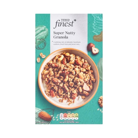 Tesco Finest Super Nutty Granola 500G