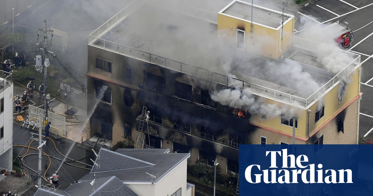 Kyoto Animation studio fire: at least 25 dead after arson attack in Japan