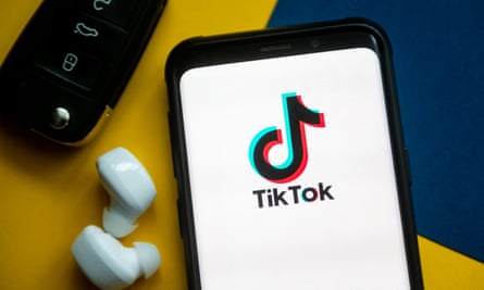 TikTok seen on a smartphone