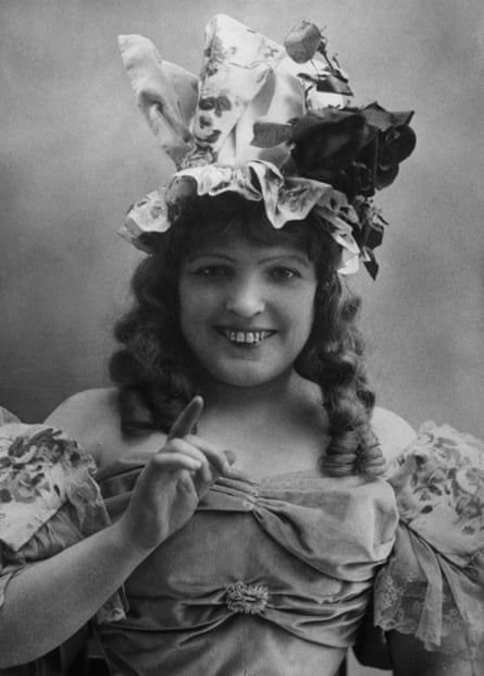 The singer Marie Lloyd was known for her wink.