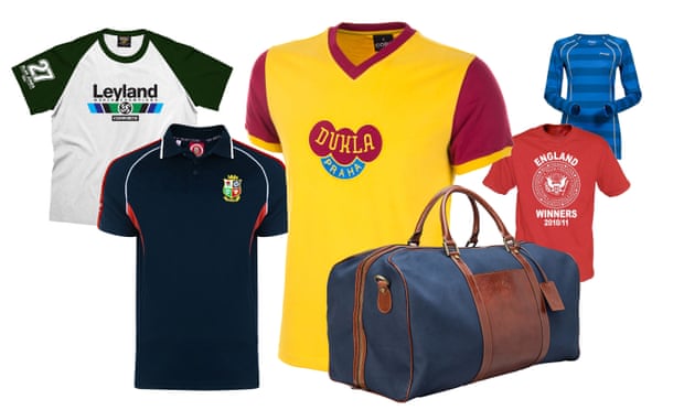 This Christmas you can go back in time with the Dukla Prague or look to the future with a Lions polo shirt.