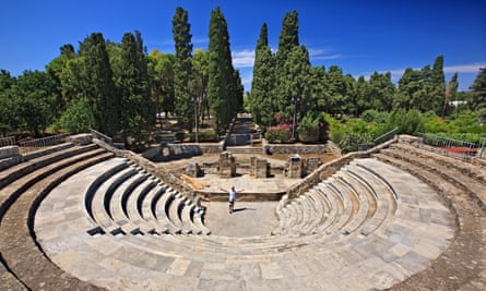 Odeon of Kos amphitheatre, Greece.