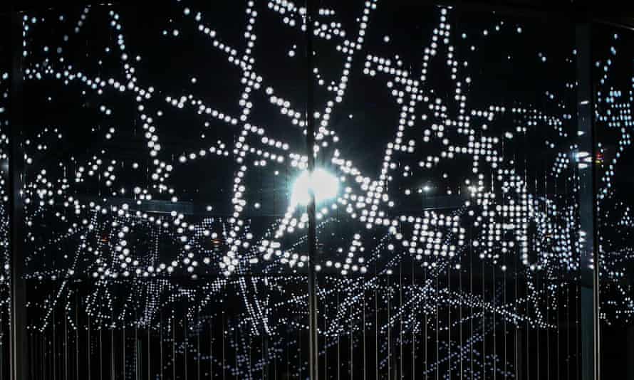 ‘Data becomes sensation’ … Halo by Semiconductor, part of the Brighton festival.